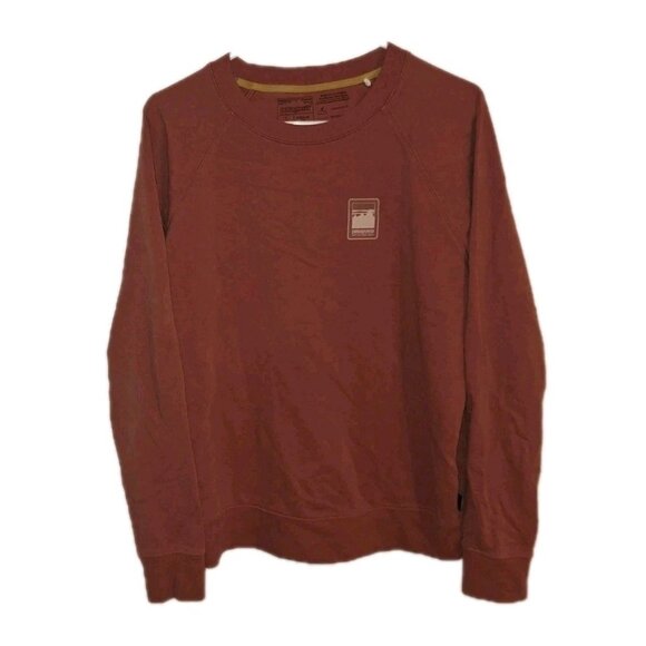 Patagonia Sweatshirt Adult Large Orange Long Sleeve Sweatshirt - Picture 1 of 5